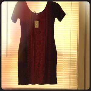 Boho style body con dress!